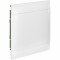 135562 Пластиковый щиток Legrand Practibox S, для встраиваемого монтажа (в полые стены), цвет двери "Белый", 2X12