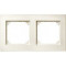 M-Plan Рамка 2-ная, беж. блест.