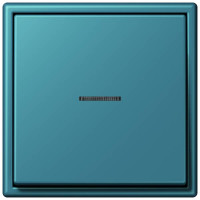 Jung Выключатель 1-клавишный, с подсветкой,  серия Les Couleurs® Le Corbusier