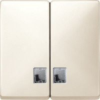 SD Клавиша 2-ная с 2-мя линзами, беж. (max 30)