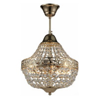 ST LUCE SL669.203.03 Люстра подвесная ST-Luce Французское золото/Прозрачный E14 3*40W