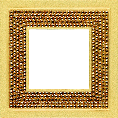 FD01291OR Fede Crystal De Luxe Art  Рамка 1-ная, Real Gold