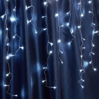 Гирлянда 230V 240 LED 5000K, длина 5,3м, высота 0,8м, IP44,  сетевой шнур 3м в комплекте, CL23, Feron 32349