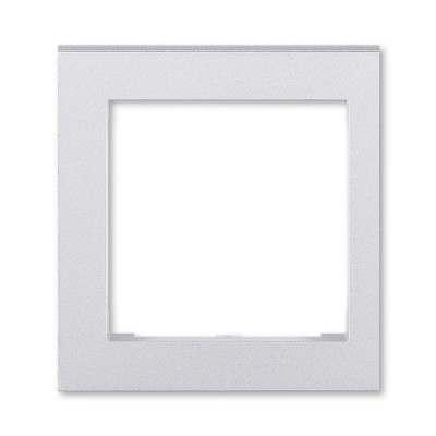 3901H-A00255 70 - Накладка на рамку ABB Levit 55х55 внешняя серебро - 2CHH010255A4070
