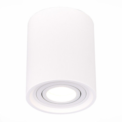 ST LUCE ST156.502.01 Светильник потолочный Белый GU10 1*50W IP20 D100xH120 180-240V Без ламп