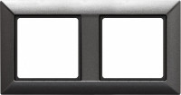EP482AN - Рамка 2-поста; Eco Profi; термопласт; антрацит, Jung