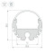 Профиль ROUND-D20-2000 ANOD (Arlight, Алюминий), 040645