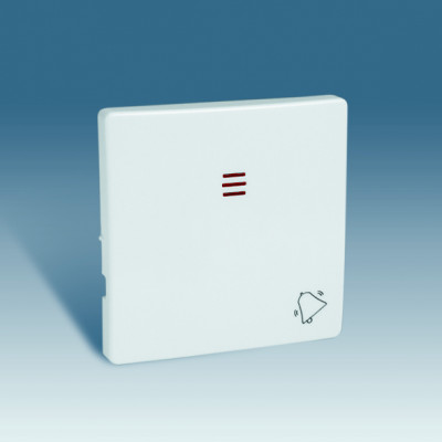 Simon S82,82N Клавиша 1-ная с пиктограммой "звонок" для 75160-39, сл.кость, 82015-31