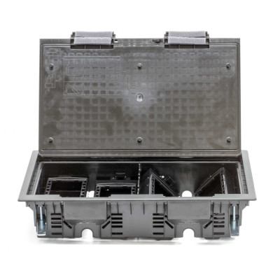 ДКС Лючок напольный c изменяемой глубиной, 16 модулей, 88316