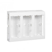 Simon Connect Белая Коробка Cima Pro для наружного монтажа на 3 Cima-модуля, SBC350-9
