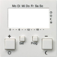 146903 Gira Накладка для регулятора температуры пола с часами