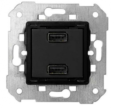 Simon S75 Зарядное устройство 2xUSB 2.1А 230В~, 7511096-039