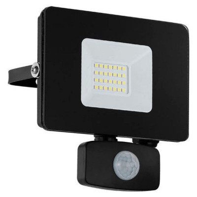 97461 Ландшафтный светод. спот FAEDO 3 c датч. дв-я, 20W (LED), 1800lm, L130, H140, алюм., черный, с
