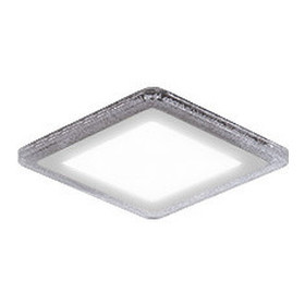 Светильник Gauss Bubbles кв12+4W, 1200lm 3000K 180-265V IP20 монт ?160 192*192*31мм 3 реж LED 1/20, BL324