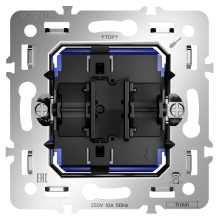 Механизм выключателя с самовозвратом одноклавишного 10А, S70, VLS0106M Механизм выключателя с самовозвратом одноклавишного 10А, S70, VLS0106M