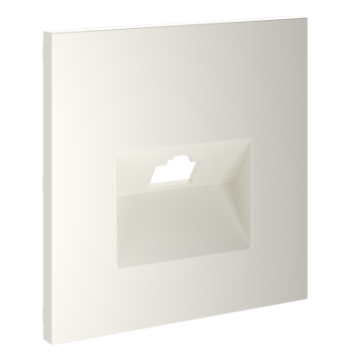 Накладка для розетки компьютерной RJ45 кат.6, S70 (хлопок), VLS001313