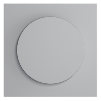 Накладка для светорегулятора поворотно-нажимного, S70 (серый), VLS002016