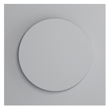 Накладка для светорегулятора поворотно-нажимного, S70 (серый), VLS002016