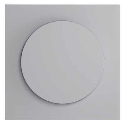 Накладка для светорегулятора поворотно-нажимного, S70 (серый), VLS002016