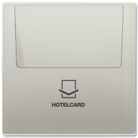 Накладка-картодержатель для балансирных механизмов 531U, 532U, 533U, 534U; термопласт; нержавеющая сталь; Edelstahl, ES2990CARD