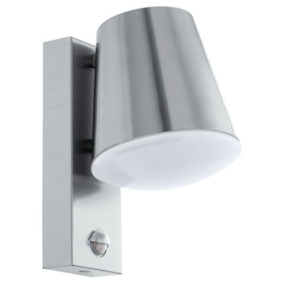 97453 Уличный светильник настен. CALDIERO c датч. движения, 10W(E27), L140, H240, A185, нержав. стал