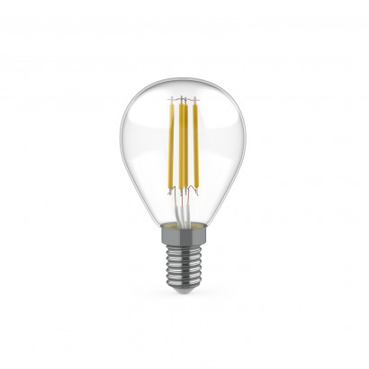 Лампа Gauss Basic Filament Шар 5,5W 530lm 4100К Е14 LED (3 лампы в упаковке) 1/20, 1051126T