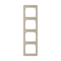 Рамка для вертикальной установки 4-кратная; золотая бронза, SL584GB