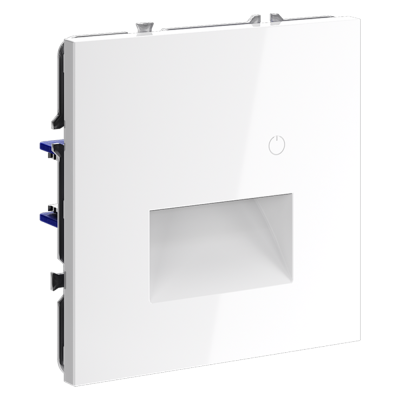 Подсветка светодиодная встраиваемая VOLTUM S70 с датчиком, (белый глянцевый), VLS070701