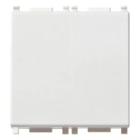 Vimar Выключатель 1P 10AX на 2 модуля с безвинтовыми клеммами, 14000.FX.2