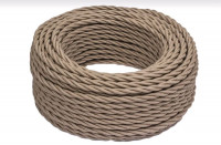 Bironi Провод 2*2,5 Капучино (матовый) 150м, B1-425-716-150