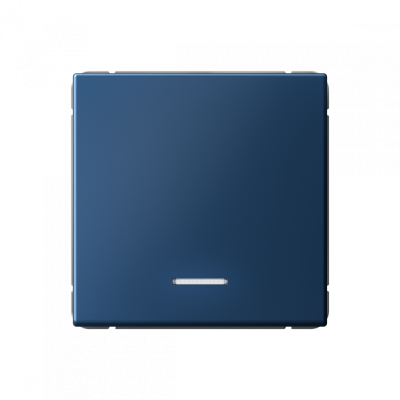 GAL001113S - ARTGALLERY 1-клавишный ВЫКЛЮЧАТЕЛЬ с подсветкой, 10АХ, механизм, быстрозажим. клем., АКВАМАРИН, Systeme Electric