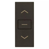 Vimar Переключатель с центр положением 2P 10AX ,черный, 30060.G Vimar Переключатель с центр положением 2P 10AX ,черный, 30060.G