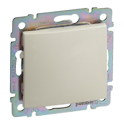 Legrand Выключатель одноклавишный - Legrand Valena - 10А 250В схема 1 безвинтовые зажимы - слоновая кость, 695600