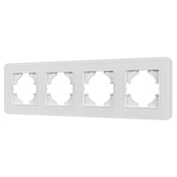 049716 - Рамка стеклянная FRM-OMALI-SFGS-4-WH (Arlight, -)