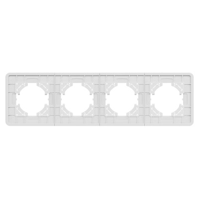 049716 - Рамка стеклянная FRM-OMALI-SFGS-4-WH (Arlight, -)