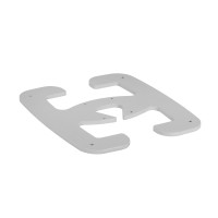 Legrand Передвижное основание для мини-колонн из стали, цвет алюминий, 653087