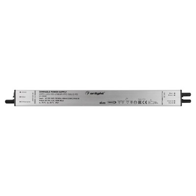 Блок питания ARPV-LG24100-LINEAR-PFC-DALI2-PD (24V, 4.2A, 100W) (Arlight, IP67 Металл, 5 лет), 033540
