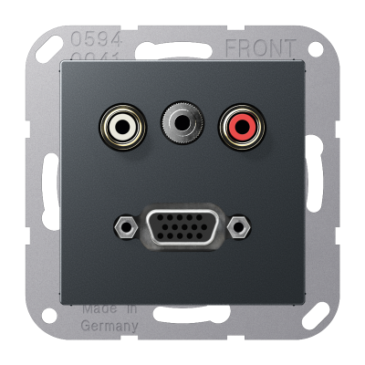 2x Cinch Audio (RCA) / Stereo Jack (TRS 3.5 mm) / VGA, MAA1072ANM