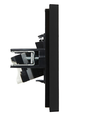 FORTE&PIANO Роз. комп. RJ45 кат.5E FP132 чер. IEK, FP-K10-1-K02