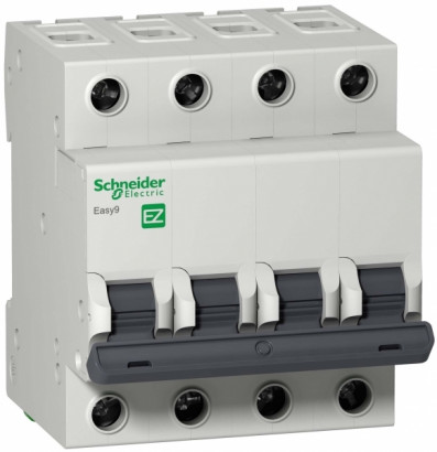 Schneider Electric EASY 9 Автоматический выключатель 4P 6A (C)
