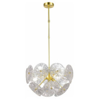 ST LUCE SL1657.203.06 Люстра подвесная ST-Luce Золотистый/Прозрачный E14 6*40W