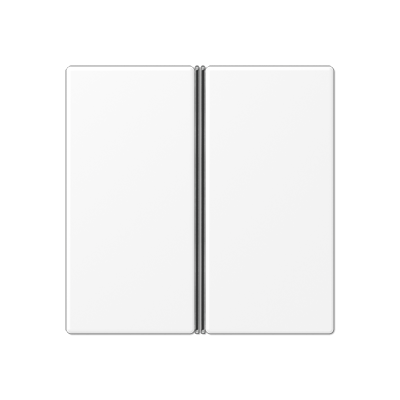 Набор накладок 2 группы для модулей F40; термопласт; белый матовый, A402TSAWWM