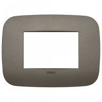 19683.80 - Vimar Накладка Round на 3 модуля Metal