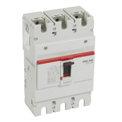 Legrand DRX250 термомагнитный 160A 3П 18kA, 027228