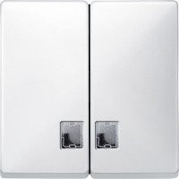 SD Клавиша 2-ная с 2-мя линзами, полярно-бел.