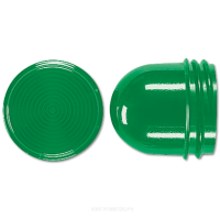 Колпачок плоский для крышки патрона лампы арт. №637..; зеленый, 37.06
