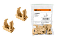 Крепеж-клипса для трубы 20 мм (10шт) "ЭКО" (сосна) TDM Electric, SQ0405-0052