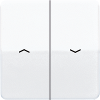 Клавиши для выключателя управления жалюзи 509VU и кнопки 539VU; белые, CD595PWW