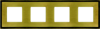 FD01244PM Fede Madrid Рамка 4-ная, Matt Patina