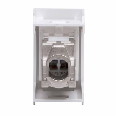 ДКС Ком.роз. RJ45 кат.6 экран., 8P8C, Viva, белая, 1мод, 45068